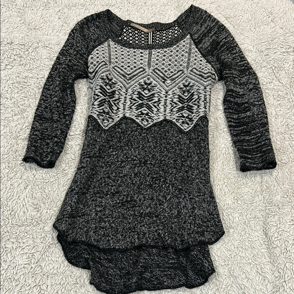 Free People Tunic Knit Sweater